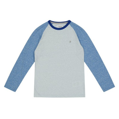 Front - Farah Childrens/Kids Raglan Baseball T-Shirt