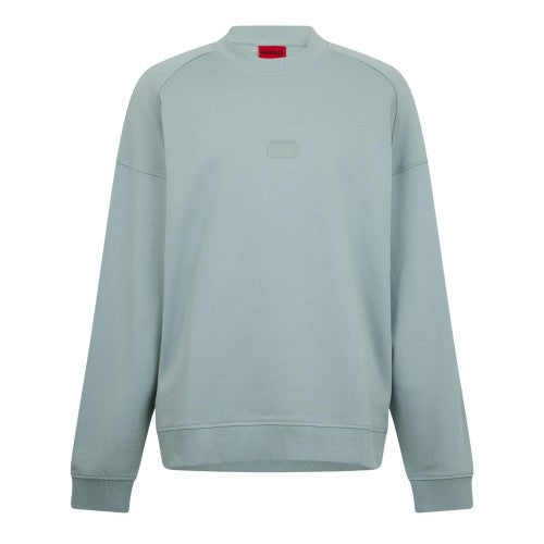 Front - Hugo Boss Mens Delastcrew Raglan Raglan Sweatshirt