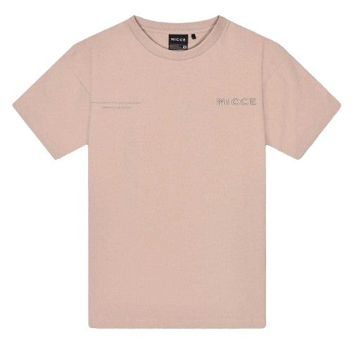 Front - Nicce Mens Essential Crew Neck Oversized T-Shirt