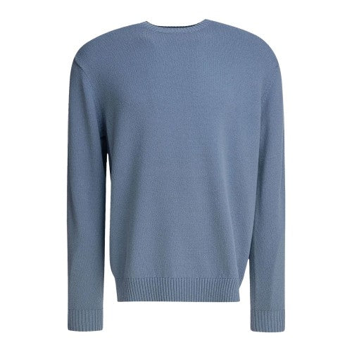 Front - Boss Mens Ferro E Jersey Crew Neck Raglan Jumper