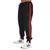 Front - Adidas Mens Lifestyler FC Bayern Munich Jogging Bottoms