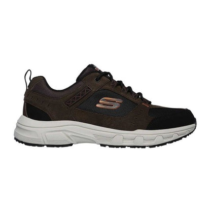 Front - Skechers Mens Oak Canyon Suede Trainers