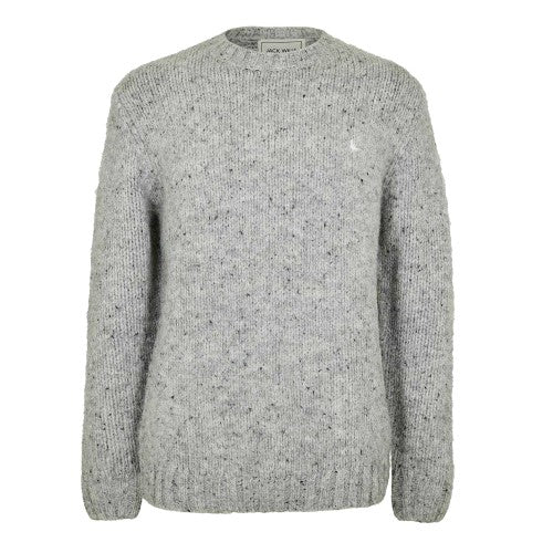 Front - Jack Wills Womens/Ladies Speckle Knitted Jumper