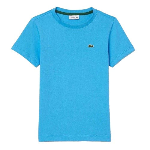 Front - Lacoste Childrens/Kids Basic Embroidered Regular T-Shirt