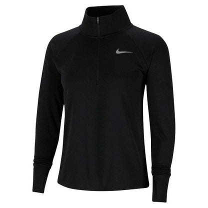 Front - Nike Womens/Ladies Swoosh Long-Sleeved Running Top