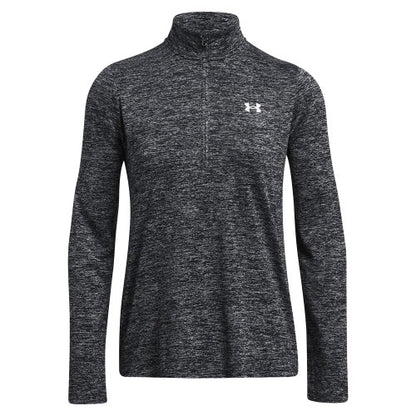 Front - Under Armour Womens/Ladies Tech Textured Half Zip Top