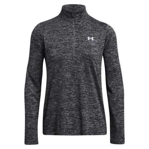 Front - Under Armour Womens/Ladies Tech Textured Half Zip Top