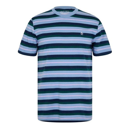 Front - Original Penguin Mens 4 Stripes T-Shirt