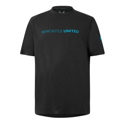 Front - Castore Mens Newcastle United FC Crew Neck T-Shirt