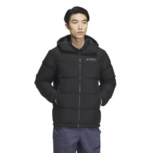 Front - Adidas Mens Terrex Goose Down Jacket
