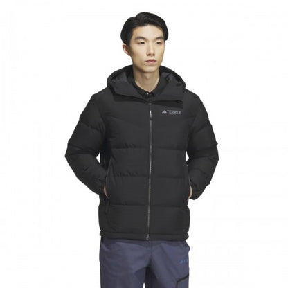 Front - Adidas Mens Terrex Goose Down Jacket