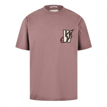 Front - Jack Wills Mens Back Print Crew Neck T-Shirt
