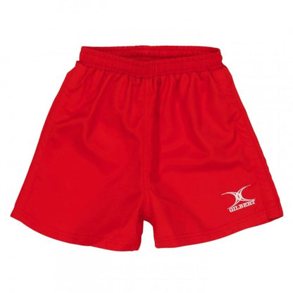 Front - Gilbert Childrens/Kids Rugby Shorts