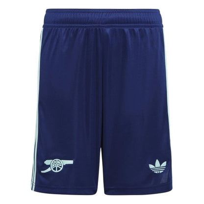 Front - Adidas Childrens/Kids Third Arsenal FC Football Shorts