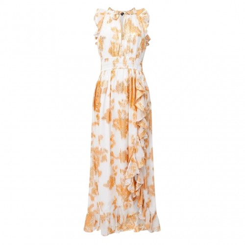 Front - French Connection Womens/Ladies Elko Keyhole Maxi Dress
