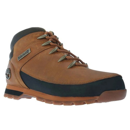 Front - Timberland Mens Euro Sprint Leather Hiking Boots