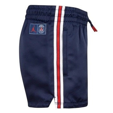 Midnight Navy - Side - Nike Boys Air Jordan Paris Saint Germain FC Football Shorts