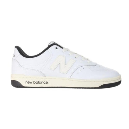 Front - New Balance Mens 80 Leather Flat Trainers
