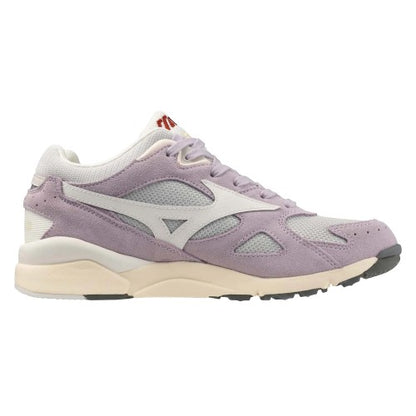 Front - Mizuno Womens/Ladies Sky Medal Suede Trainers