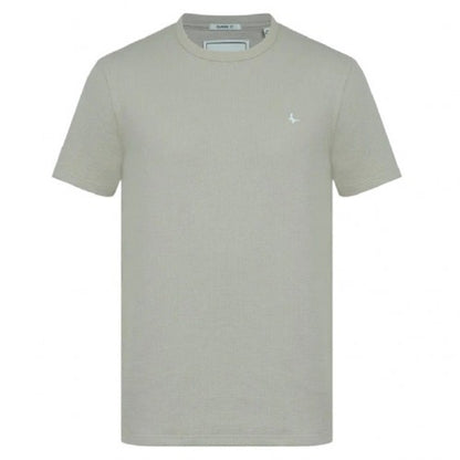 Front - Jack Wills Mens Sandleford Embroidered Logo T-Shirt