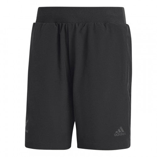 Front - Adidas Mens 2024 Woven New Zealand All Blacks Shorts