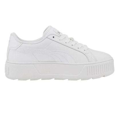 Front - Puma Womens/Ladies Karmen Leather Trainers