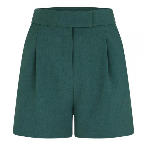 Front - Biba Womens/Ladies Plain Tailored Shorts