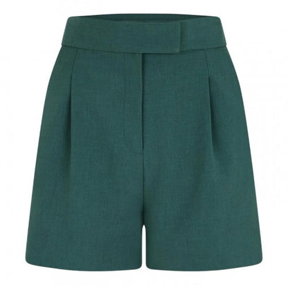 Front - Biba Womens/Ladies Plain Tailored Shorts
