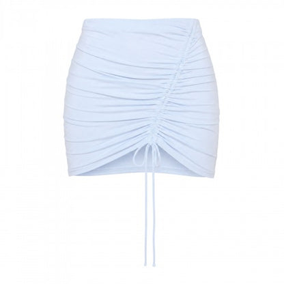 Front - Missy Empire Womens/Ladies Ruched Mini Skirt