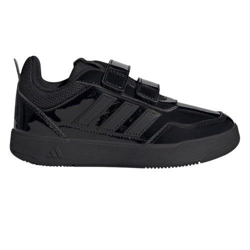 Front - Adidas Baby Girls Tensaur 3 Stripes Trainers