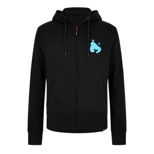 Front - Money Mens Back Print Full Zip Hoodie