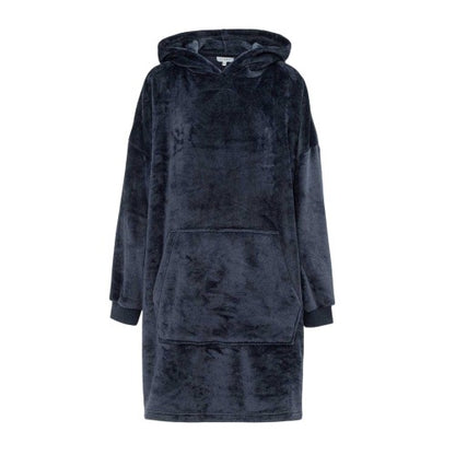Front - Linea Womens/Ladies Polyester Oversized Hoodie Blanket