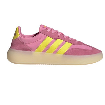 Front - Adidas Womens/Ladies Barreda Decode 3 Stripes Suede Trainers