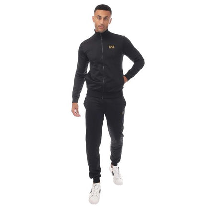 Front - Emporio Armani Mens EA7 Full Zip Tracksuit