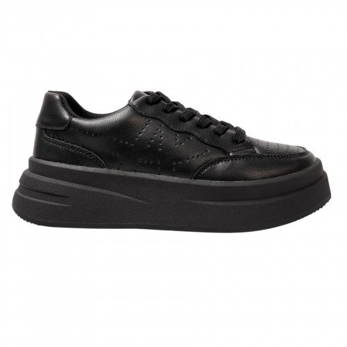 Front - Kappa Womens/Ladies Ari Casual Platform Trainers