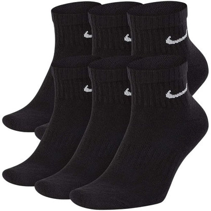 Front - Nike Mens Swoosh Trainer Socks (Pack of 6)