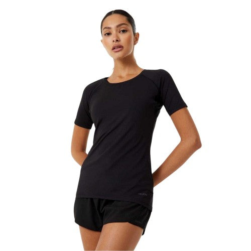 Front - USA Pro Womens/Ladies Fitted Training T-Shirt