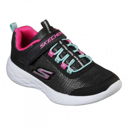 Front - Skechers Childrens/Kids Go Run 600 Sparkle Trainers