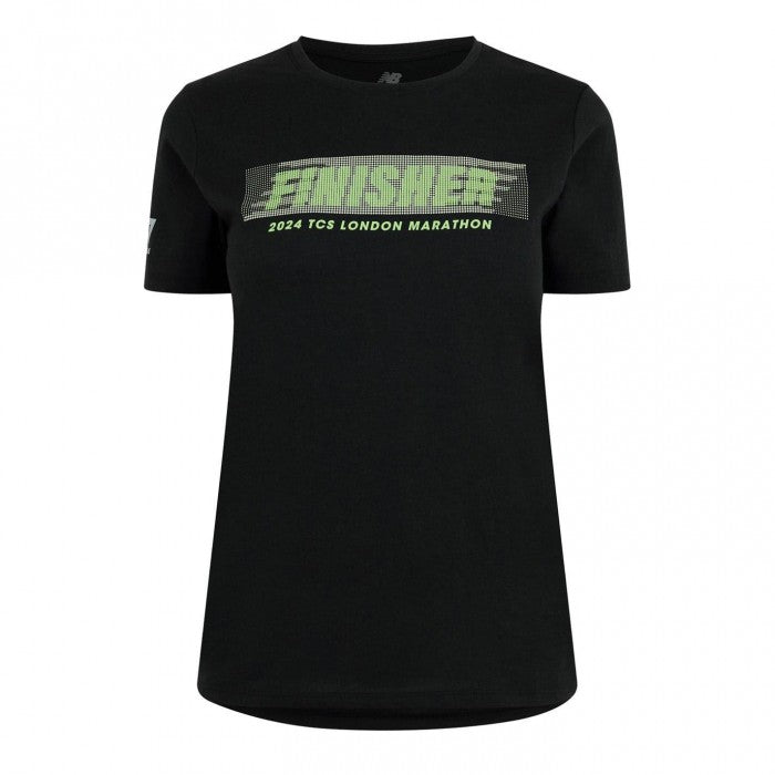 Front - New Balance Womens/Ladies Finisher Graphic Print T-Shirt