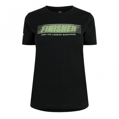 Front - New Balance Womens/Ladies Finisher Graphic Print T-Shirt