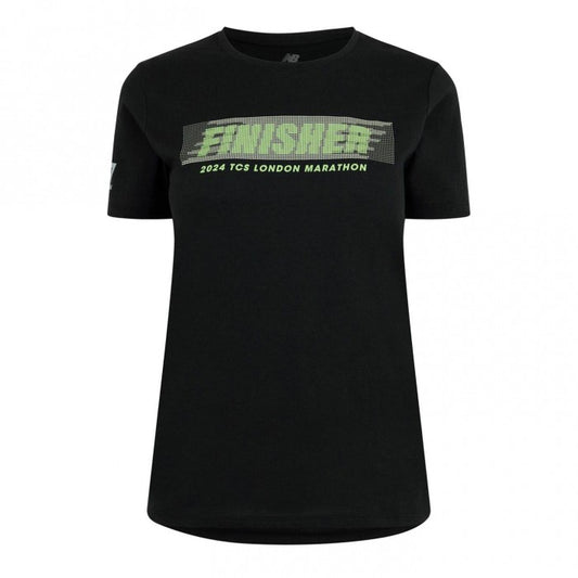 Front - New Balance Womens/Ladies Finisher Graphic Print T-Shirt