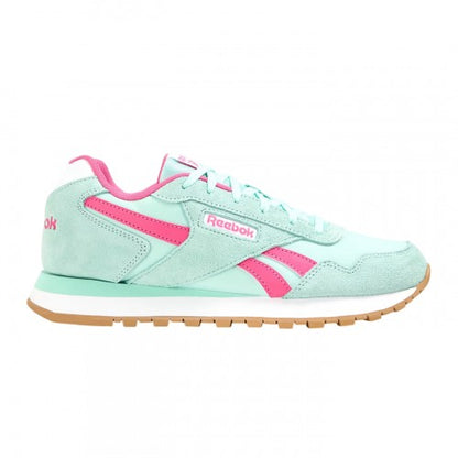 Front - Reebok Womens/Ladies Glide Suede Trainers