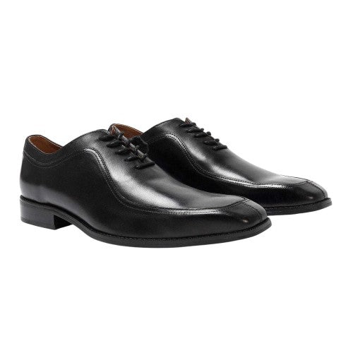 Front - Giorgio Mens Full Grain Leather Low Heel Formal Shoes