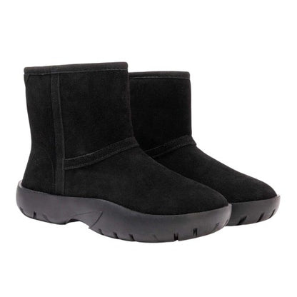 Front - Golddigga Womens/Ladies Suede Snug Fit Ankle Boots