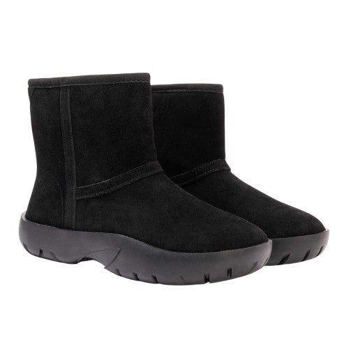 Front - Golddigga Womens/Ladies Suede Snug Fit Ankle Boots
