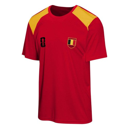 Front - Belgium Childrens/Kids FIFA World Cup 26 T-Shirt