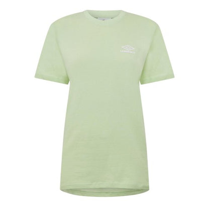 Front - Umbro Womens/Ladies Crew Neck Oversized T-Shirt