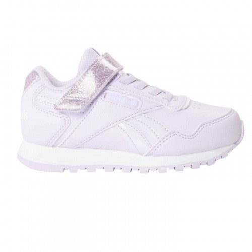 Front - Reebok Girls Glide Glitter Trainers