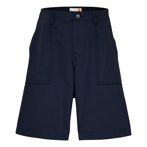 Front - Timberland Mens Canvas Cargo Shorts