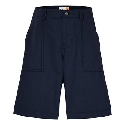 Front - Timberland Mens Canvas Cargo Shorts